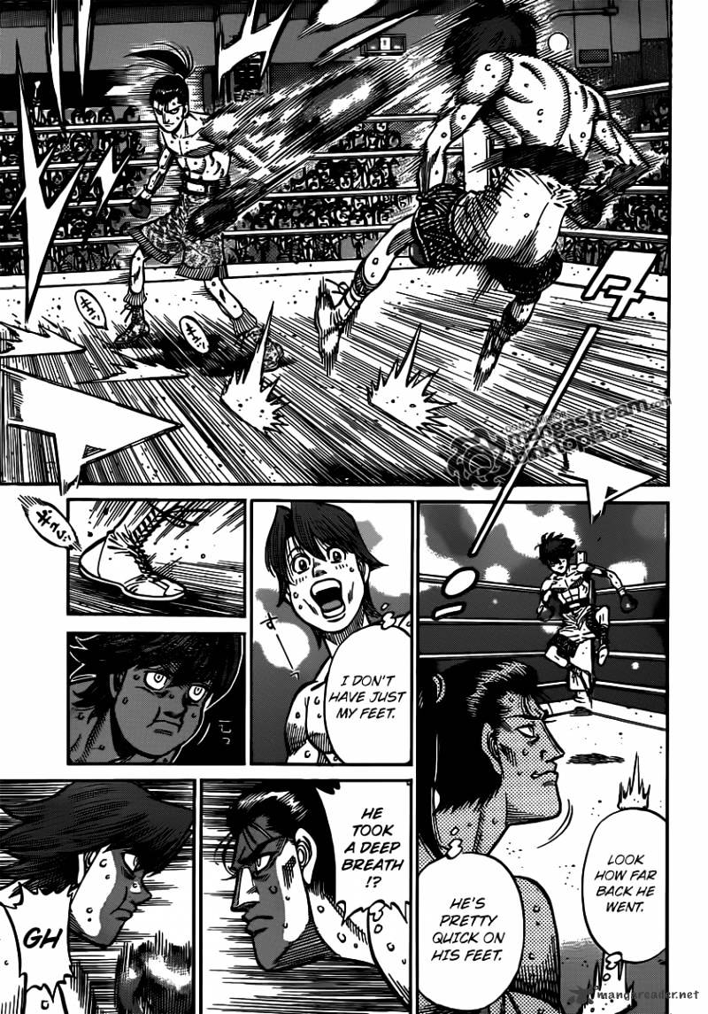 Hajime no Ippo: Fighting Spirit, Chapter 955 image 11
